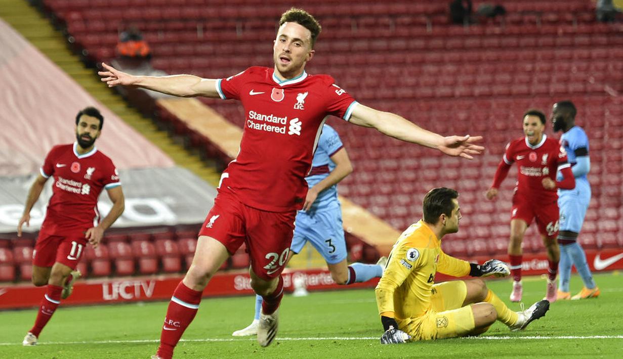 Foto Bungkam West Ham United Liverpool Bertengger Di Puncak Klasemen Liga Inggris Inggris Bola Com