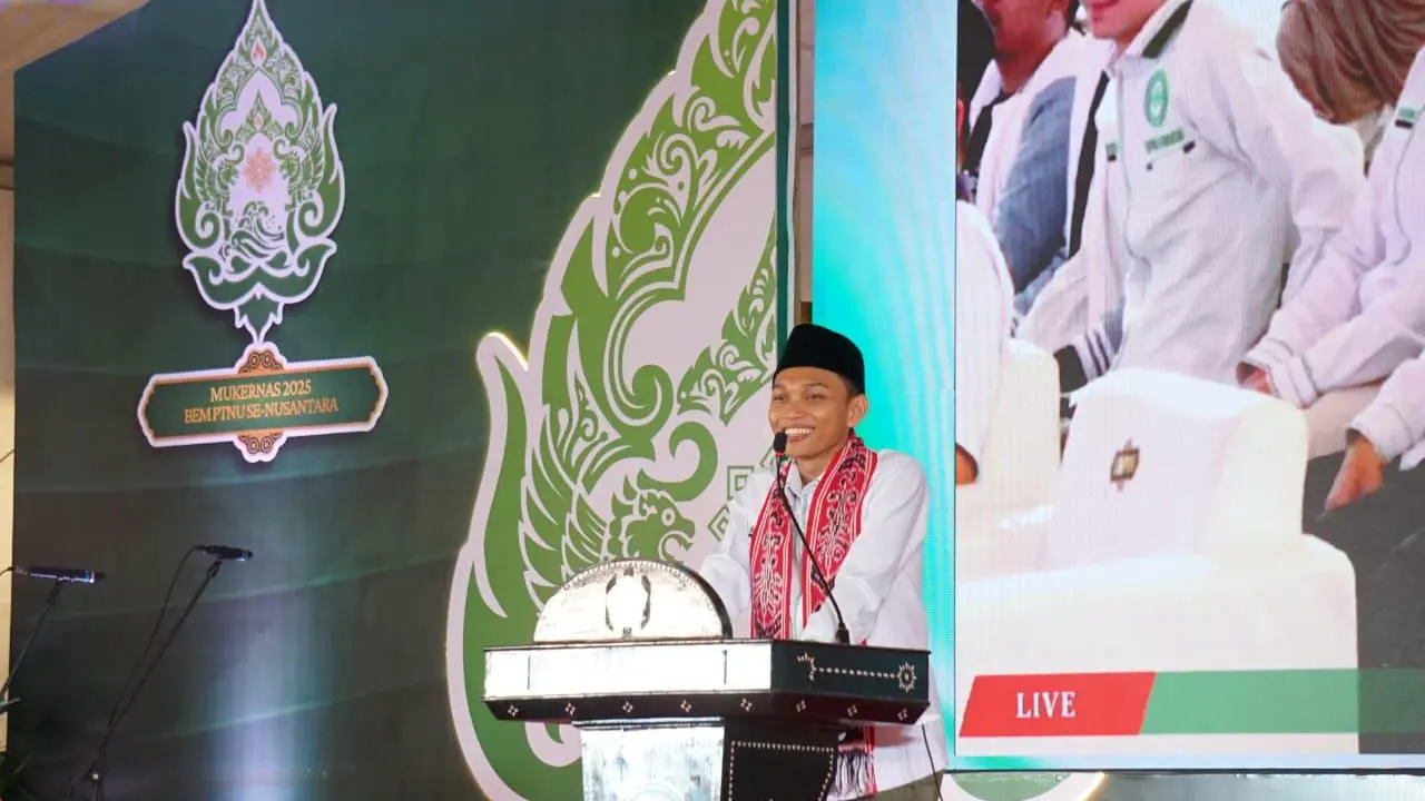Presidium Nasional BEM PTNU Se-Nusantara, Achmad Baha’ur Rifqi (Istimewa)