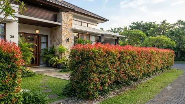 tanaman pucuk merah