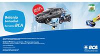 Program Belanja Berhadiah bersama BCA di Pusat Grosir Blok A Tanah Abang ini memiliki grand prize mobil Honda Mobilio.