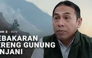 Kebakaran Lereng Gunung Rinjani