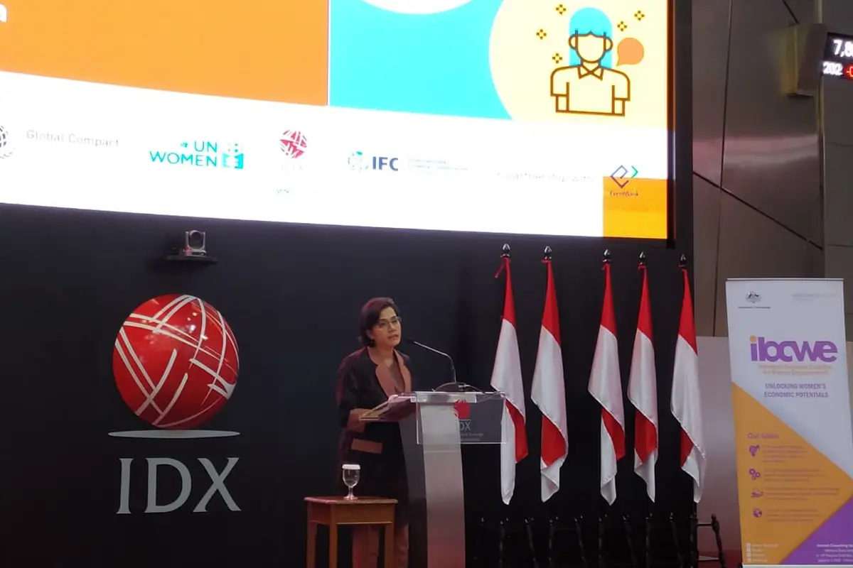 Sri Mulyani Hari Perempuan Internasional