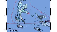 Gempa M 5,5 Guncang Halmahera Tengah Malut