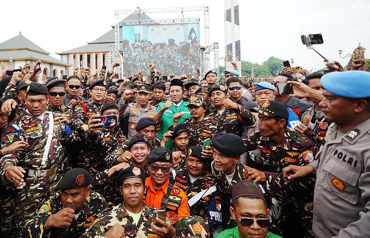 FOTO: Kapolri Ingatkan Risiko Cuaca Ekstrem Saat Pengamanan Akhir Tahun