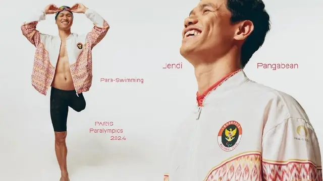 Sesi foto para atlet paralimpik Indonesia yang bakal berkompetisi di Paralympic Games Paris 2024. (dok. IKAT Indonesia by Didiet Maulana)