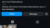 Ini Tujuan PCO Buat Akun Medsos Resmi Presiden Republik Indonesia dan Republik Indonesia
