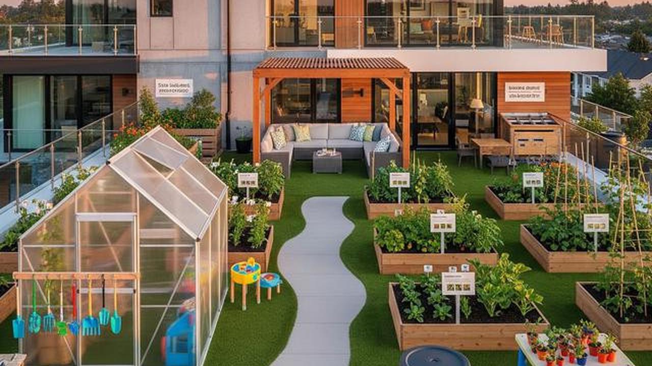 7 Desain Rumah Ramah Lingkungan dengan Kebun Sayur Rooftop yang Modern