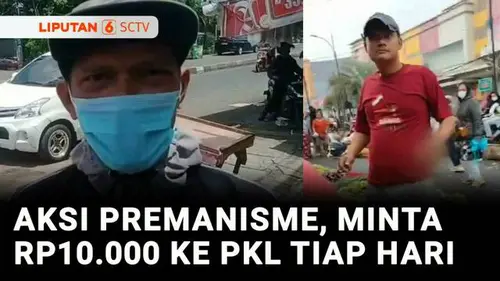 VIDEO: Viral Kakak-Adik Ngamuk dan Memaksa Minta Uang Rp10.000 Setiap Hari ke PKL di Bekasi