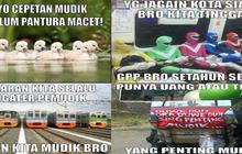 Meme mudik lucu ini dijamin bikin tertawa terpingkal-pingkal