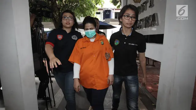 Tertunduk Lesu, Begini Ekspresi Anak Ratu Dangdut yang Terjerat Narkoba