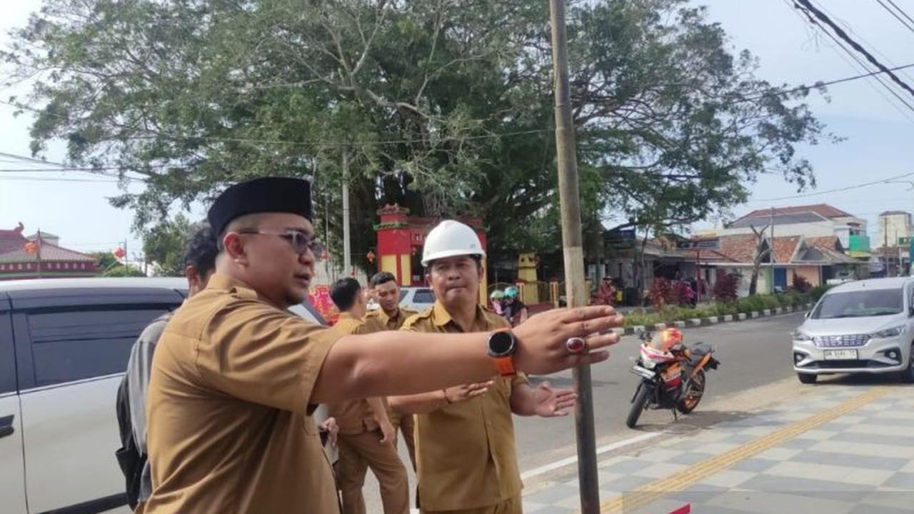 DPUTR Bangka Tengah Segera Normalisasi Drainase Koba Atasi Genangan Air