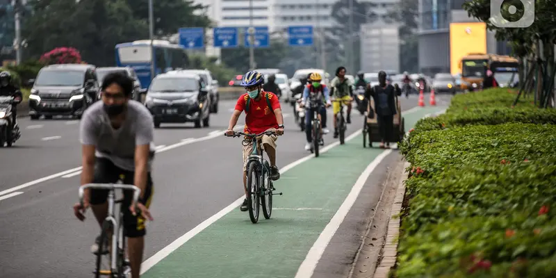 Keluar Jalur, Pesepeda Akan Didenda