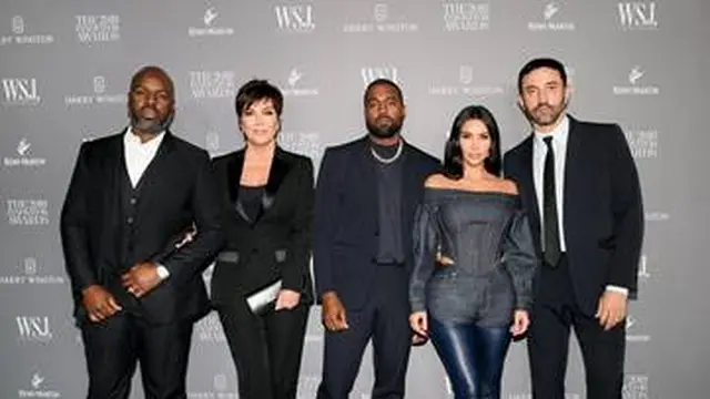 Kim Kardashian, Kanye West, dan Riccardo Tisci