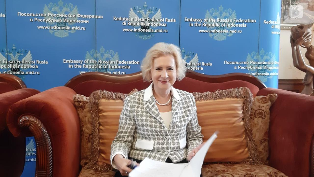 Dubes Rusia Lyudmila Vorobieva.