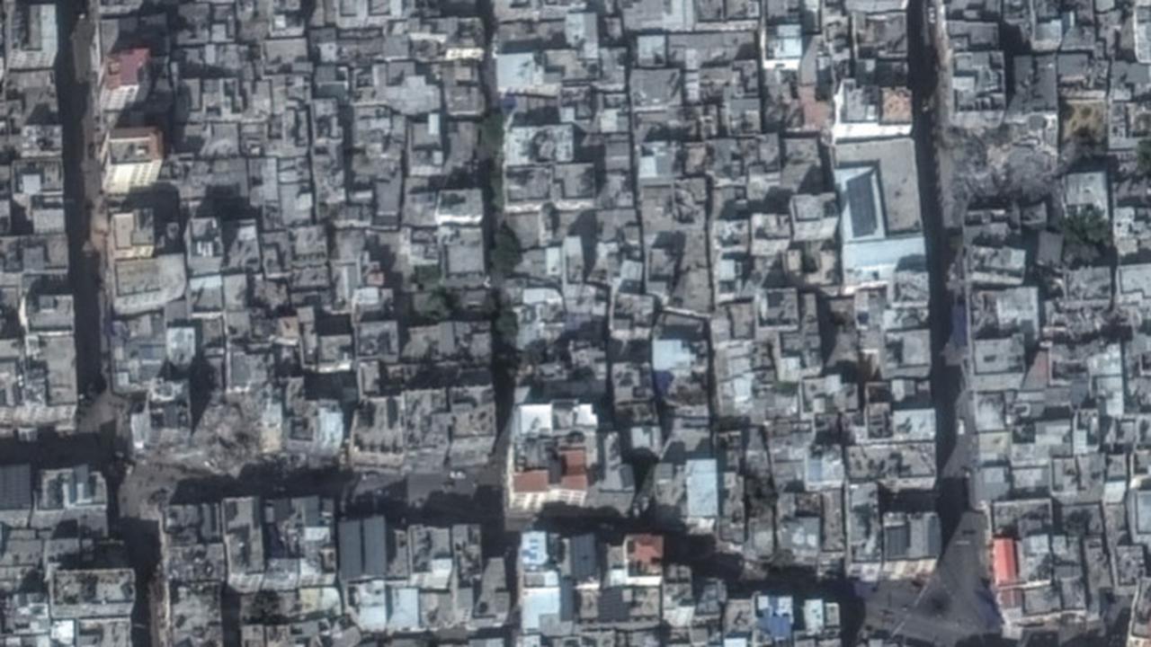 foto satelit gaza