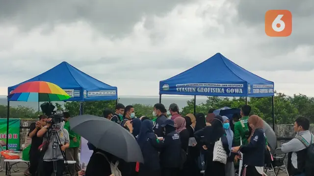 Tim Hilal di Makassar terhalang cuaca Buruk (Liputan6.com/Fauzan)