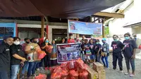 Bantuan untuk korban kebakaran Kompleks Borobudur Papua Barat