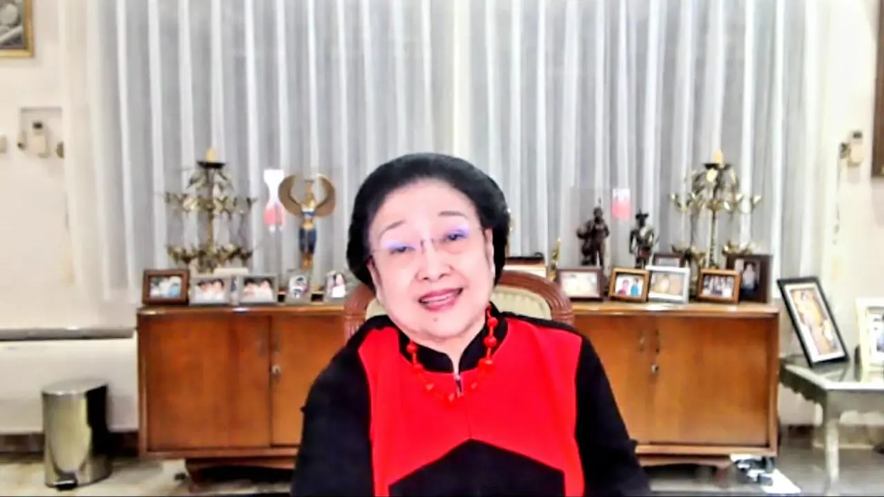 Ketua Umum PDIP Megawati Soekarnoputri.