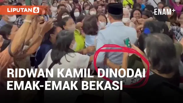 Ridwan Kamil Bagikan Video Ternodai Emak-emak Bekasi