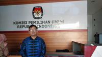 Anggota timsel KPU 4 kabupaten/kota di Jambi saat menyampaikan surat ke KPU RI terkait kejanggalan proses seleksi yang dilakukan tiga anggota timsel lainnya. (Liputan6.com/ist)