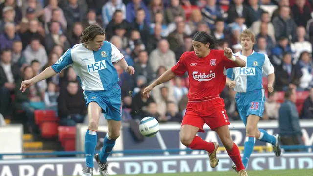 Milan Baros di Liverpool