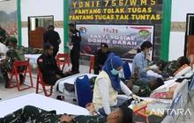 Batalyon 756/WMS dan PMI Jayawijaya Gelar Donor Darah, Wujudkan Kepedulian Sosial