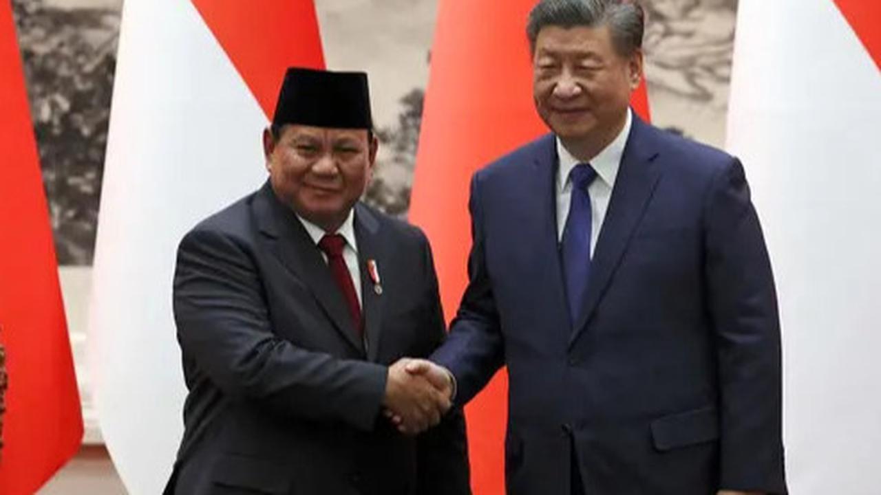 Kedatangan Presiden RI Prabowo Subianto Disambut Hangat Presiden China Xi Jinping