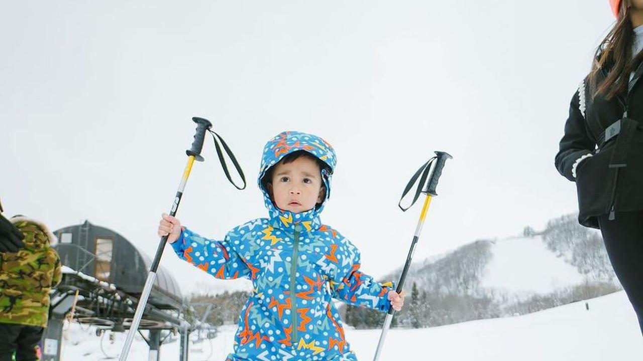 Bergaya Bak Atlet Ski Professional