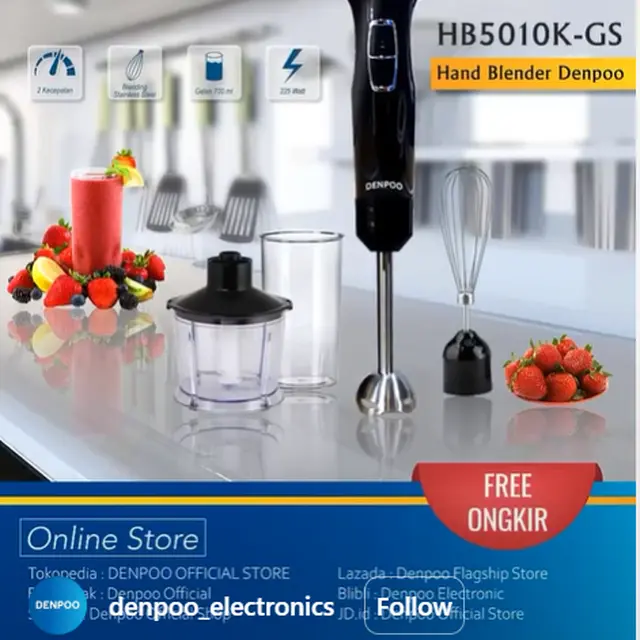 13 Merk Hand Blender Murah Kualitas Bagus, Pilihan untuk Dapur Modern