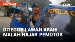 Ngebut dan Lawan Arah, Sopir Angkot di Cibinong Pukul Pengendara Motor Saat Ditegur