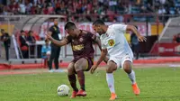 Duel PSM vs Barito Putera di Stadion Andi Mattalatta Mattoangin, Makassar, Rabu (14/8/2019). (Bola.com/Abdi Satria)