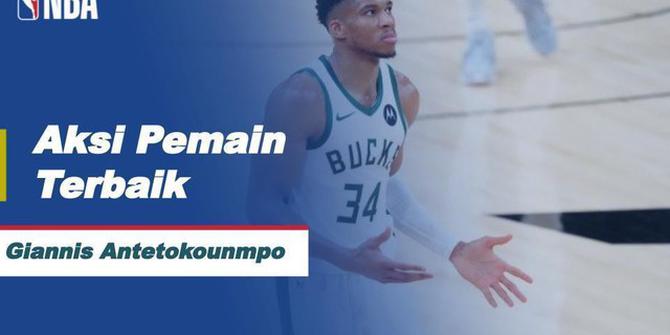 VIDEO: Aksi Impresif Giannis Antetokounmpo Pada Laga Milwaukee Bucks Melawan Phoenix Suns di Final Playoff NBA 2021