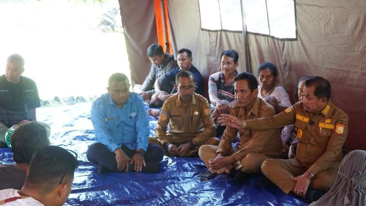 24 KK Terdampak, Pemkot Jayapura Sigap Data Korban Kebakaran Perumahan Dinas TNI Kodam Lama