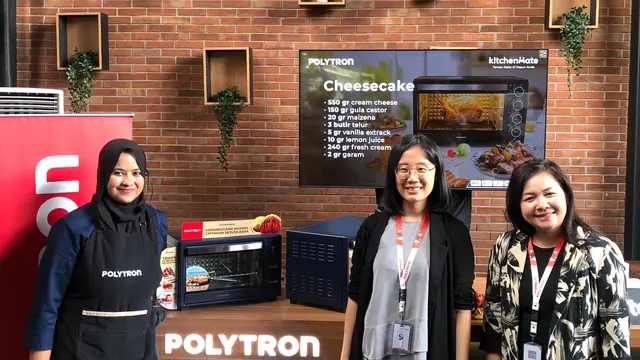 edia Lunch dan Cooking Demo POLYTRON bersama Chef Fathiya Hassan di Jakarta
