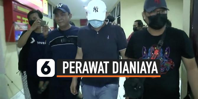 VIDEO: Polisi Tangkap Pelaku Penganiaya Perawat di Palembang