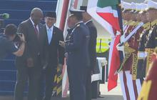 Temui Prabowo di Istana, Presiden Afrika Selatan Cyril Ramaphosa Tiba di Indonesia Disambut Mendag Budi Santoso