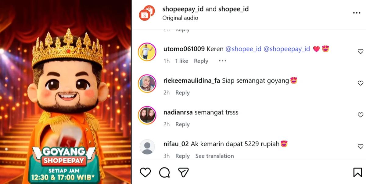 Ramadan Makin Hidup dengan Goyang ShopeePay, Pengguna Ramaikan Fitur Interaktif Berhadiah
