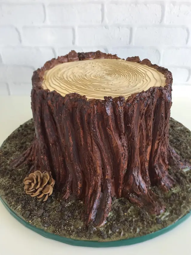 6 Potret Kue Ini Mirip dengan Tanaman, Detailnya Terlihat Sempurna