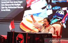 Megawati Hadiri Rakernas PDIP Ancol, Petinggi Partai Turut Meramaikan