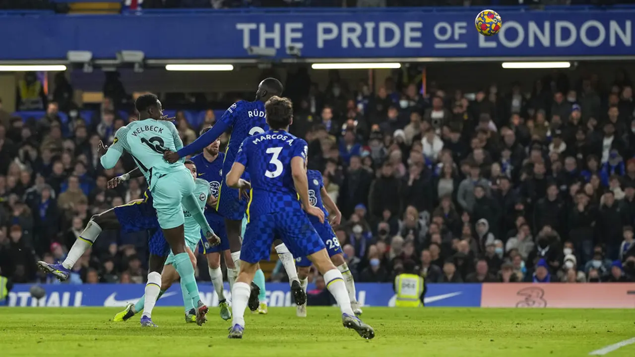 FOTO: Chelsea Ditahan Imbang Brighton di Stamford Bridge