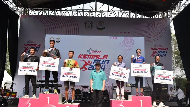 Para pemenang Kemala Run 2024