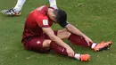 Jerman seakan mengajarkan pada Portugal bahwa Sepakbola adalah kerjasama Tim bukan aksi pemain bintang (AFP Photo/DIMITAR DILKOFF)