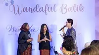 Wanda House of Jewels berkolaborasi dengan Batik Chic menggelar sebuah show.