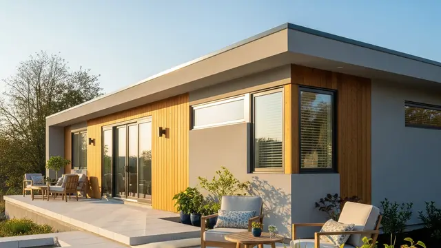 Desain Rumah Mungil Tapi Punya Teras Panjang untuk Duduk Sore