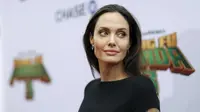 Angelina Jolie saat menghadiri Premier Kung Fu Panda 3 di TCL Chinese theatre, Hollywood, California, 16 Januari 2016. (REUTERS/Mario Anzuoni)