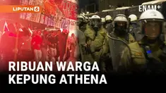 Ribuan warga kembali turun ke jalan di ibu kota Athena pada Senin untuk memperingati pemberontakan mahasiswa tahun 1973, yang menjadi salah satu momentum penting runtuhnya rezim junta militer Yunani.