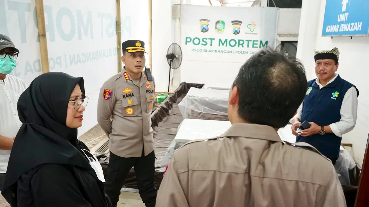 Bupati Banyuwangi beserta tim DVI Polda Jatim  mengecek kesiapan RSUD Blambangan Banyuwangi  dijadikan post Mortem korban tenggelamnya KMP Tunu Pratama Jaya (Istimewa)