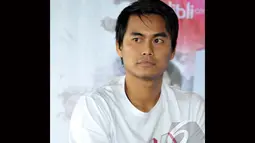 Tontowi Ahmad berharap program “Kita Bisa 2’ bisa menjadi inspirasi bagi para anak muda di seluruh Indonesia agar bisa mengukir prestasi di dunia, Jakarta, Minggu (10/8/2014), (Liputan6.com/Panji Diksana)