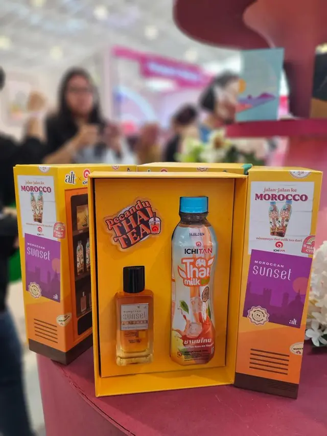Sensasi Rasa dan Aroma thai tea dalam Kolaborasi Istimewa ICHITAN Indonesia dan Alt Perfumery.