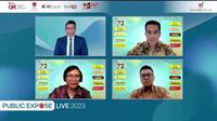 Paparan publik PT Industri Jamu dan Farmasi Sido Muncul Tbk (SIDO) atau Sido Muncul pada Rabu (29/11/2023). (Foto: tangkapan layar/Elga N)